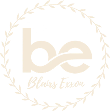 Blairs Exxon logo